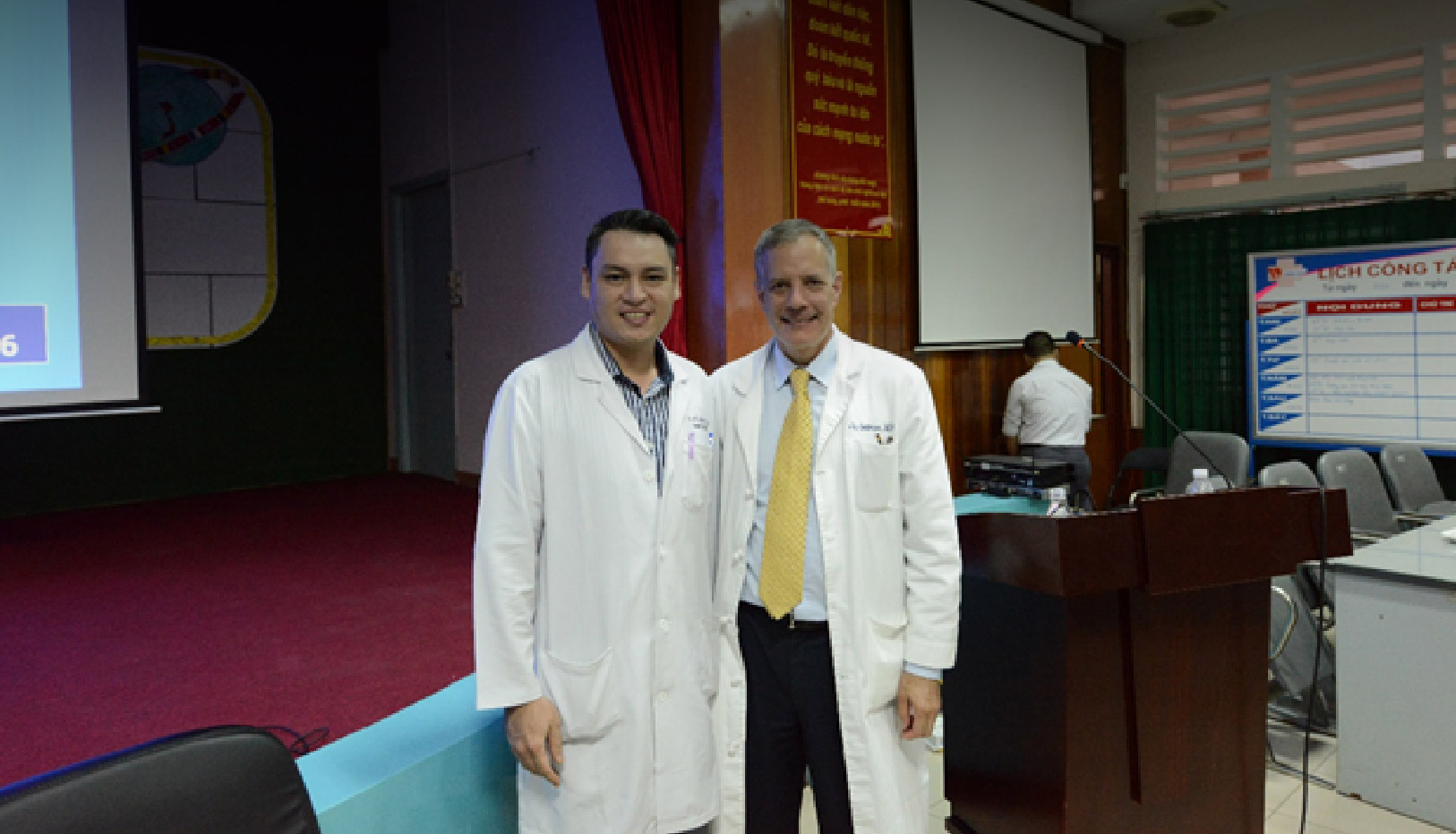 Dr. Hung Do and Dr. Joel Gelman