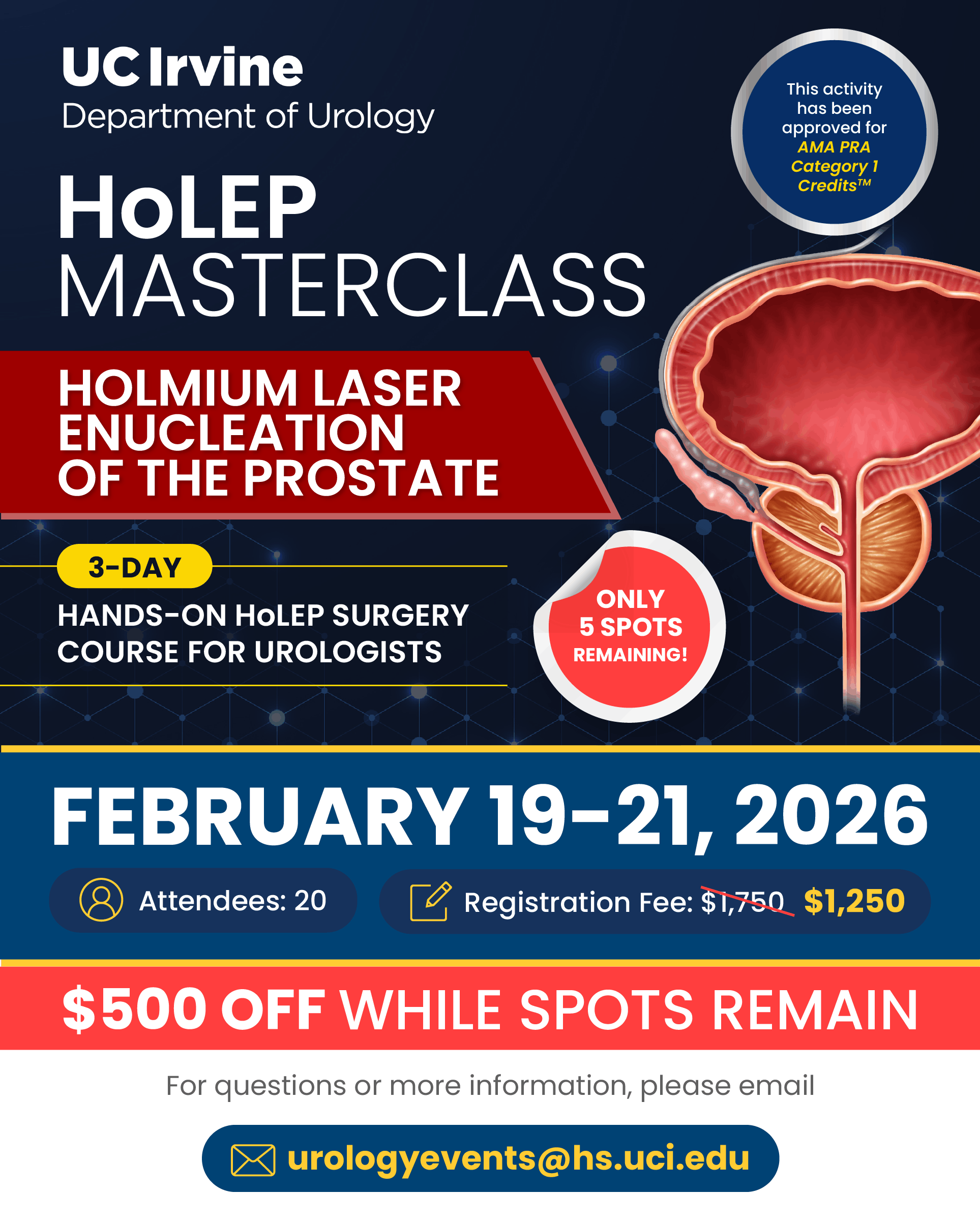 UCI-Urology-HoLEP-Course-2026-Banner